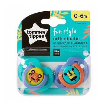 Tommee Tippee Smoczek Uspokajający Fun Style 0-6M - Tommee Tippee