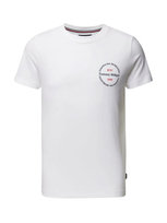 Tommy Hilfiger biały T-shirt męski bawełna, Rozmiar M Tommy Hilfiger