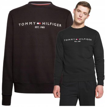 tommy hilfiger bluza meska EST 1985 bluza czarna meska PREMIUM Tommy hilfiger bluza czarna est 1985 czarna r.M - Tommy Hilfiger