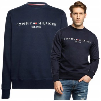 tommy hilfiger bluza meska EST 1985 bluza granatowa meska PREMIUM Tommy hilfiger bluza est 1985 granatowa r.M - Tommy Hilfiger