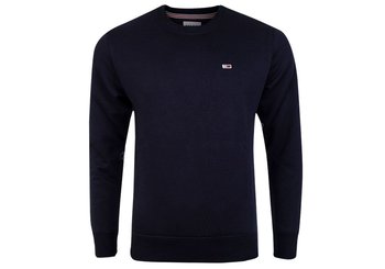 Tommy  Hilfiger Bluza Męska Tjm Regular Fleece C Neck Navy Dm0Dm09591 C87 Xl - Tommy Hilfiger