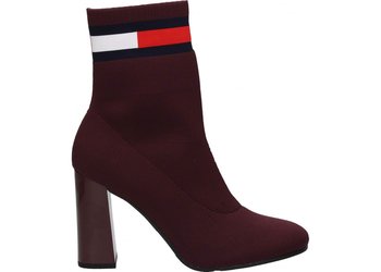 Tommy Hilfiger Botki EN0EN00277 38 Sock Heeled Boot - Tommy Hilfiger