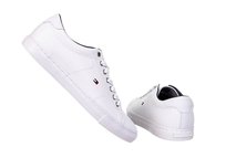 Tommy Hilfiger Buty Męskie Trampki Essential Leather Sneaker White Fm0Fm02157 100 42 Tommy Hilfiger