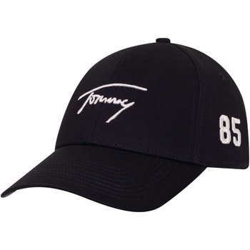 Tommy Hilfiger Czapka Z Daszkiem Tjw Signature Cap Czarna Aw0Aw14700 0Gj - Tommy Hilfiger