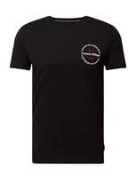 Tommy Hilfiger czarny T-shirt meski bawełna, Rozmiar XL