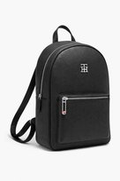 TOMMY HILFIGER DAMSKI PLECAK MIEJSKI CZARNY Z LOGO KLASYCZNY 1I4A Tommy Hilfiger