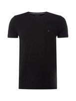 TOMMY HILFIGER JEANS koszulka meska czarny tshirt logo okragly dekolt TOMMY HILFIGER JEANS koszulka meska czarny tshirt logo okragly dekolt XXL