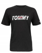 Tommy Hilfiger Jeans, T-Shirt męski 481, czarny, Rozmiar S