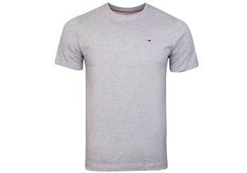 Tommy  Hilfiger Koszulka Męska T-Shirt Tjm Classic Jersey C Neck Grey Dm0Dm09598 P01 S - Tommy Hilfiger