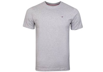 Tommy  Hilfiger Koszulka Męska T-Shirt Tjm Classic Jersey C Neck Grey Dm0Dm09598 P01 Xl - Tommy Hilfiger