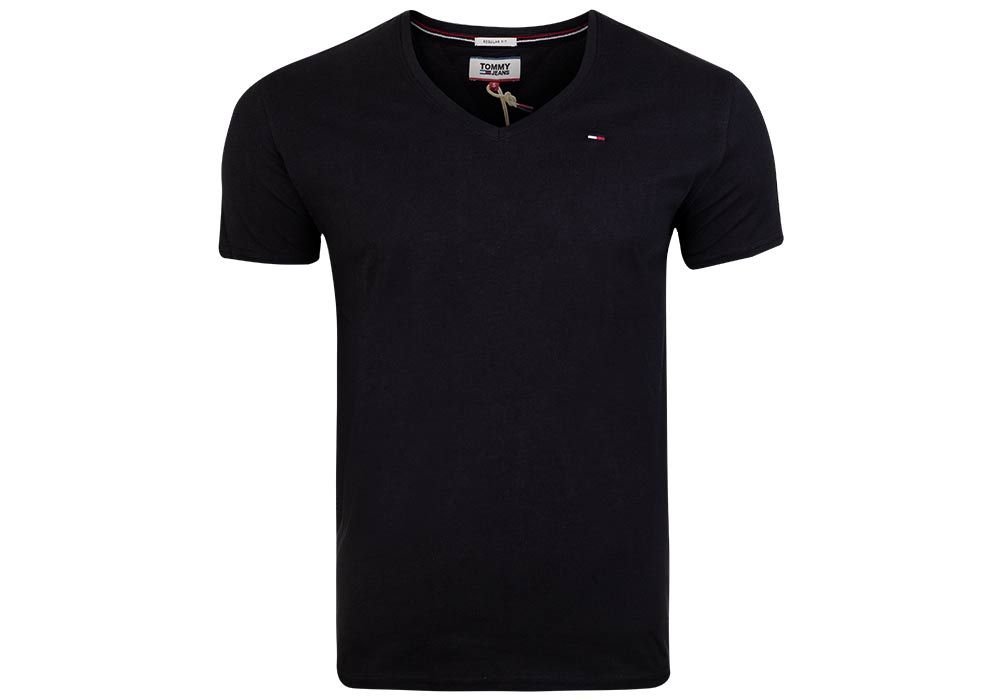 czarne polo tommy hilfiger