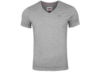 TOMMY HILFIGER KOSZULKA MĘSKA T-SHIRT TJM ORIGINAL JERSEY V NECK TEE GREY DM0DM04410 038 M - Tommy Hilfiger