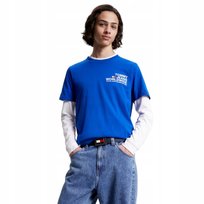 Tommy Hilfiger Koszulka Męska T-Shirt Tjm Tj Reg Entry Ww Kobaltowa R.L Tommy Hilfiger