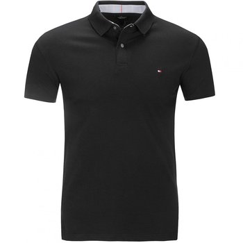 Tommy Hilfiger Koszulka Polo Polówka Męska Regular Fit Czarna Mw0Mw17770 M - Inna marka