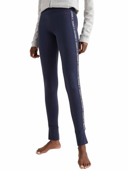 Tommy Hilfiger Legginsy Damskie Legging Navy Uw0Uw00563 416 M - Tommy Hilfiger