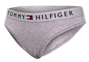 TOMMY  HILFIGER MAJTKI DAMSKIE BIKINI GREY UW0UW01566 004 - Rozmiar: M - Tommy Hilfiger