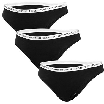 Tommy Hilfiger Majtki Damskie Stringi 3P Thong Black Uw0Uw02829 0R7 S - Tommy Hilfiger