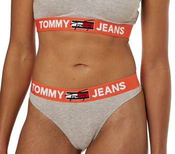 Tommy Hilfiger Majtki Damskie Stringi Thong Gray Uw0Uw02823 P61 M - Tommy Hilfiger