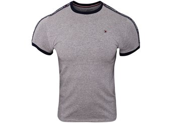 TOMMY  HILFIGER MĘSKA KOSZULKA T-SHIRT RN TEE SS GREY UM0UM00562 004 M - Tommy Hilfiger