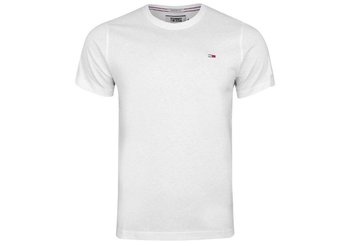 Tommy  Hilfiger Męska Koszulka T-Shirt Tjm Original Jersey Tee White Dm0Dm04411 100 M - Tommy Hilfiger