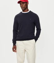 TOMMY HILFIGER MĘSKI SWETER GRANATOWY BAWEŁNIANY S 1JMD Tommy Hilfiger