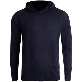 Tommy Hilfiger Męski Sweter Z Kapturem Oh Hoodie Knit Granatowy Um0Um02628 Dw5 M - Tommy Hilfiger