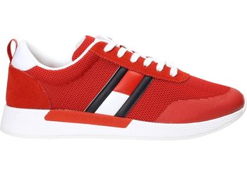 Tommy Hilfiger Półbuty EM0EM00400 42 Flexi Tommy Jeans Flag Sneaker - Tommy Hilfiger