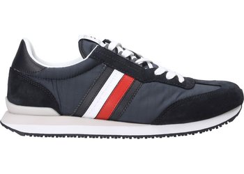 Tommy Hilfiger Półbuty FM0FM02845 40 Low Mix Runner Stripes - Tommy Hilfiger