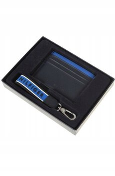 TOMMY HILFIGER Portfel męski Etui na karty + BRELOK - Tommy Hilfiger