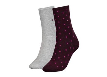 Tommy Hilfiger Skarpety 100001493 35-38 TH Women Sock Dot 2P - Tommy Hilfiger