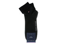 TOMMY HILFIGER Skarpety Męskie Za Kostkę Bawełna CZARNE 2 Pary Rozmiar 39/42 Tommy Hilfiger