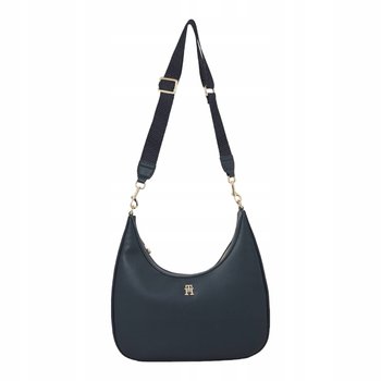 Tommy hilfiger torebka damska th essential sc crossover corp granatowa - Tommy Hilfiger