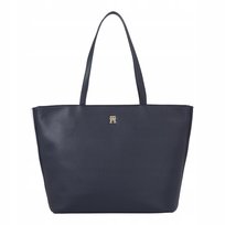 Tommy hilfiger torebka damska th essential sc tote corp granatowy Tommy Hilfiger