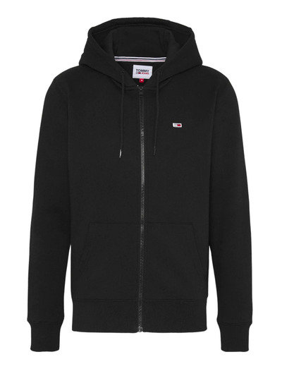Tommy Hilfiger TOMMY JEANS bluza czarna zapinana na zamek Black, Rozmiar L