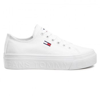 Tommy Jeans Buty Trampki Flatform Vulc En0En01371-Ybr 39 - Tommy Jeans