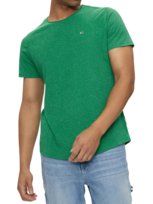 Tommy Jeans Hilfiger / T-shirt męski zielony (Green Malachite) DM0DM09586 / XL Tommy Jeans