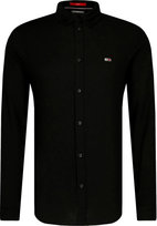 Tommy Jeans koszula męska czarna Slim Fit, Rozmiar L