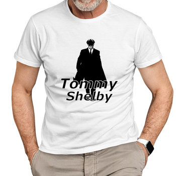 Tommy shelby - męska koszulka dla fanów serialu Peaky Blinders - Koszulkowy
