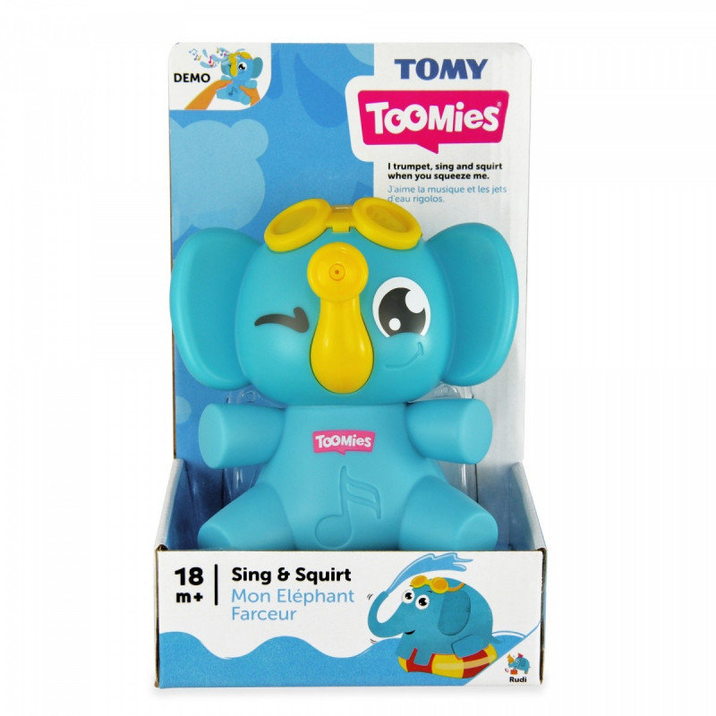 Фото - Іграшка для ванної Tomy , zabawka do kąpieli słonik 