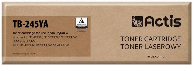 Toner ACTIS TB-245YN Supreme, żółty, 2200 str., TN-245Y