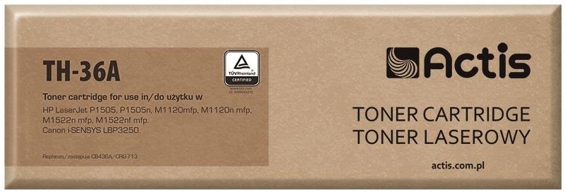 Toner ACTIS TH-36A Standard, czarny, 2000 str., CB436A