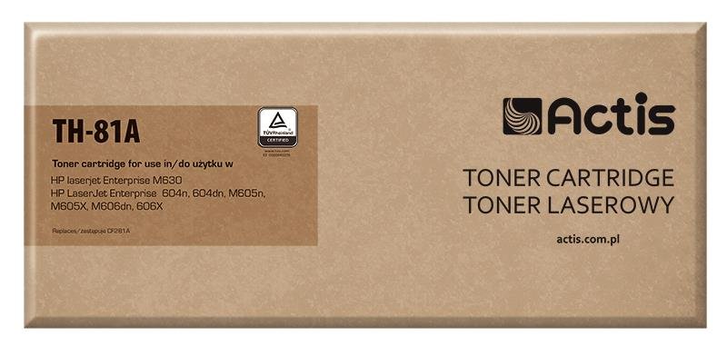 Toner ACTIS TH-81A (HP 81A/CF281A), czarny, 10500 str.
