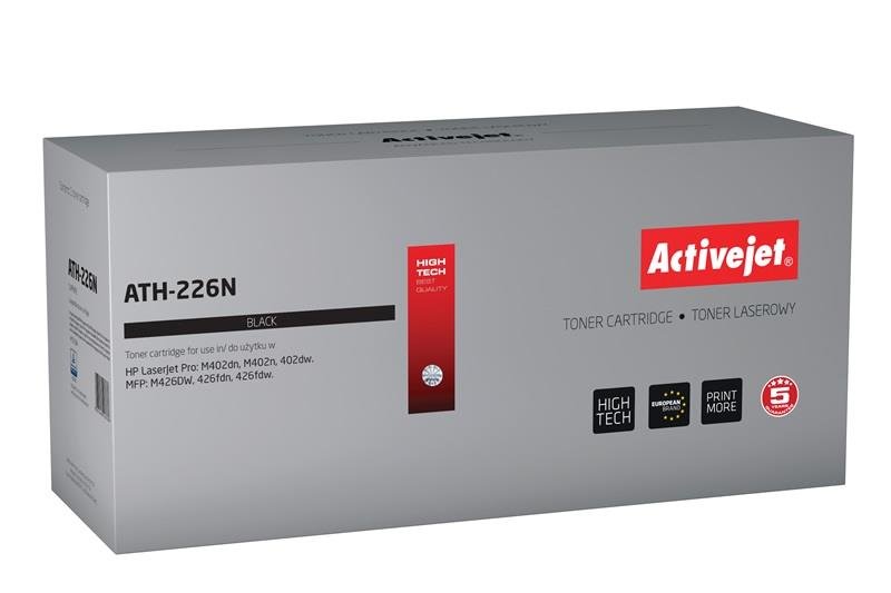 Toner ACTIVEJET ATH-226N Supreme, czarny, 3100 str., CF226A