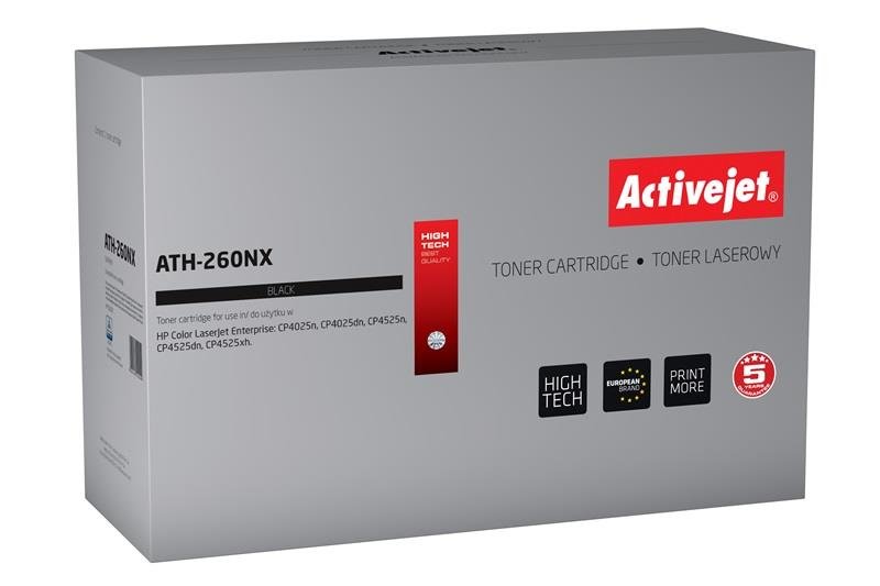 Toner ACTIVEJET ATH-260NX Premium, czarny, 17000 str., CE260X