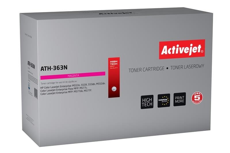 Toner ACTIVEJET ATH-363N Supreme, purpurowy, 5000 str., 508A CF363A
