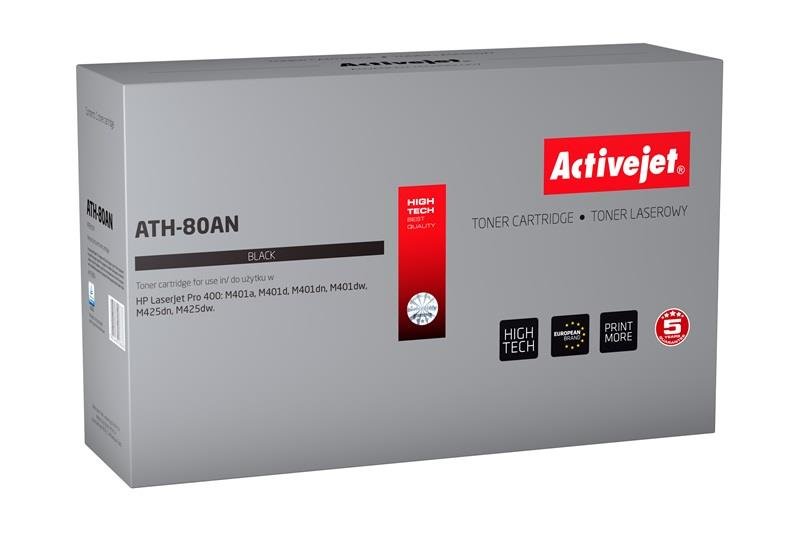 Toner ACTIVEJET ATH-80AN Premium, czarny, 2700 str., CF280A