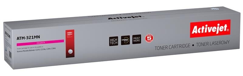 Toner ACTIVEJET ATM-321MN Supreme, 25 000 str., purpurowy, TN-321M