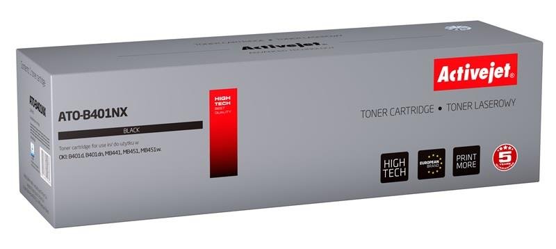 Toner ACTIVEJET ATO-B401NX Supreme, czarny, 2500 str., 44992402