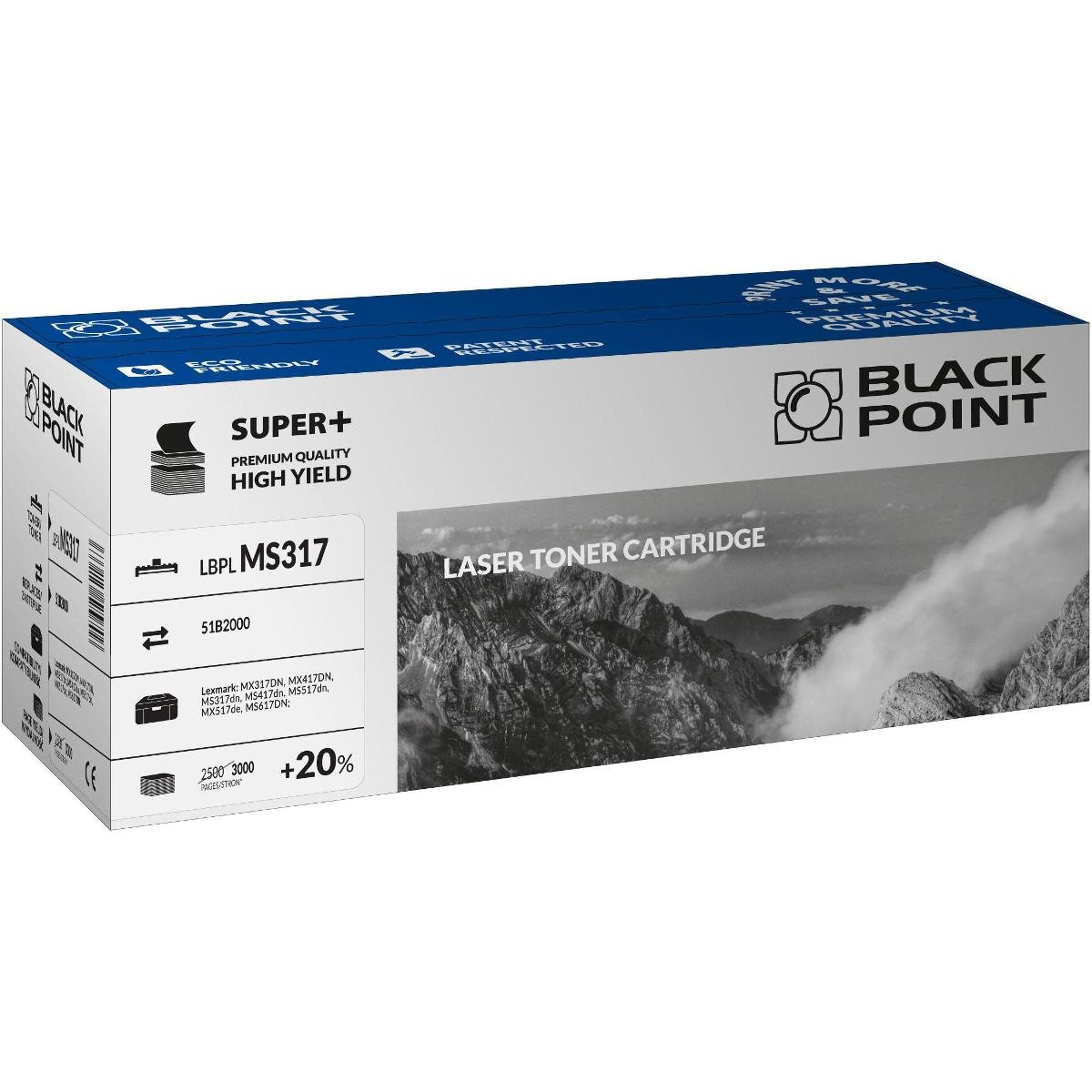 Toner BP S+ (Lex 51B2000) [LBPLMS317]