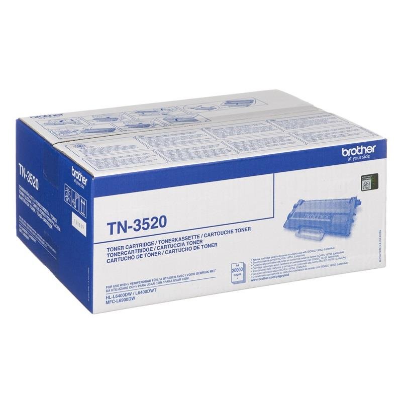 Toner BROTHER TN3520, czarny, 20000 str. - Brother | Sklep EMPIK.COM